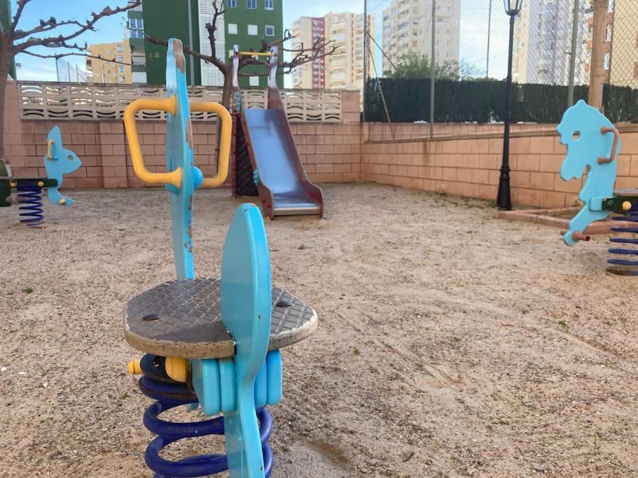 Coqueto apartamento de Playa con Piscina y Terraza Valencia Exterior foto